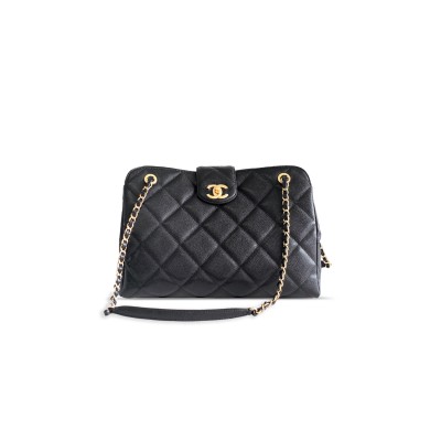 CHANEL MASTER SMALL CAVIAR CALFSKIN SHOPPING BAG AS4978 (33*25*16cm)